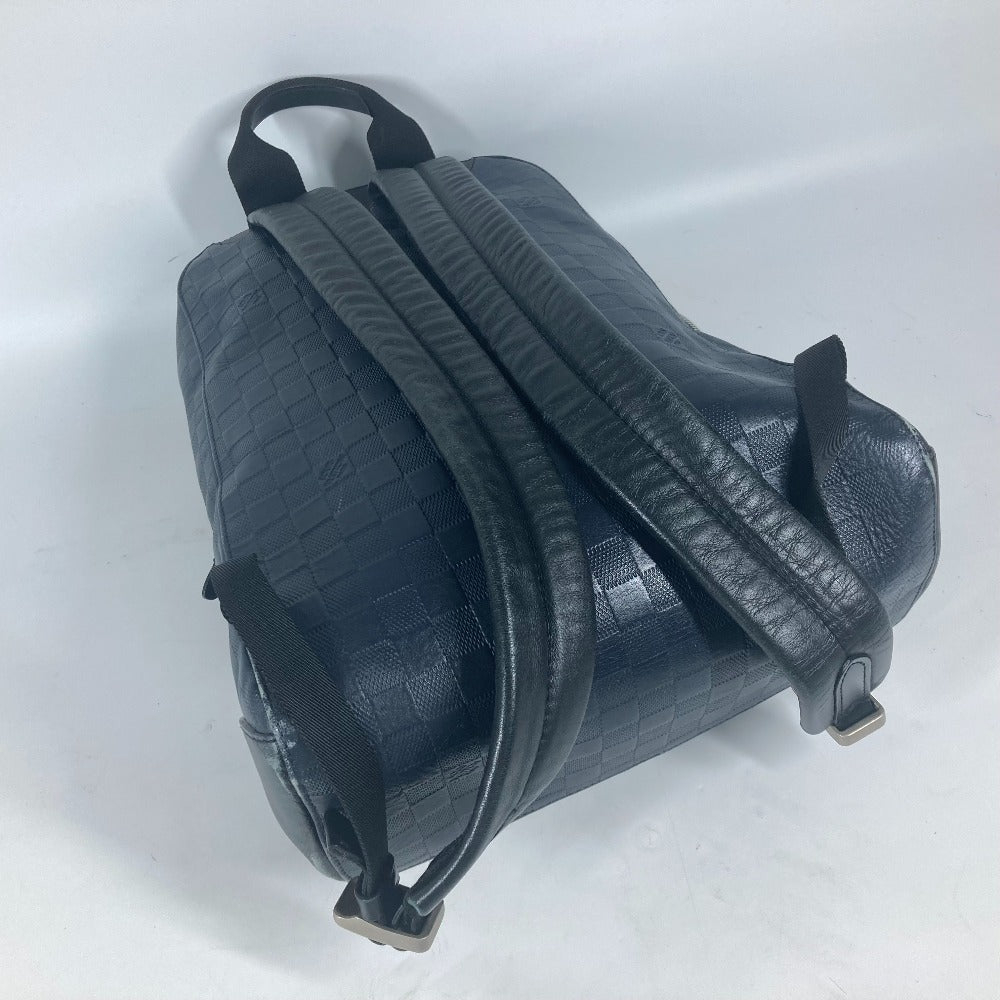 LOUIS VUITTON N40091 ダミエアンフィニ キャンパス バックパック カバン バイカラー リュックサック ダミエアンフィニレザー ユニセックス ネイビー - brandshop-reference