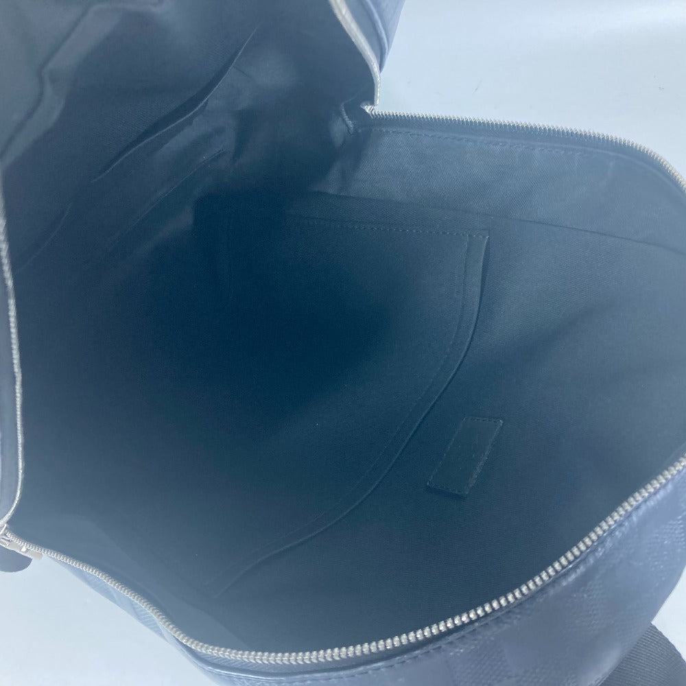 LOUIS VUITTON N40091 ダミエアンフィニ キャンパス バックパック カバン バイカラー リュックサック ダミエアンフィニレザー ユニセックス ネイビー - brandshop-reference