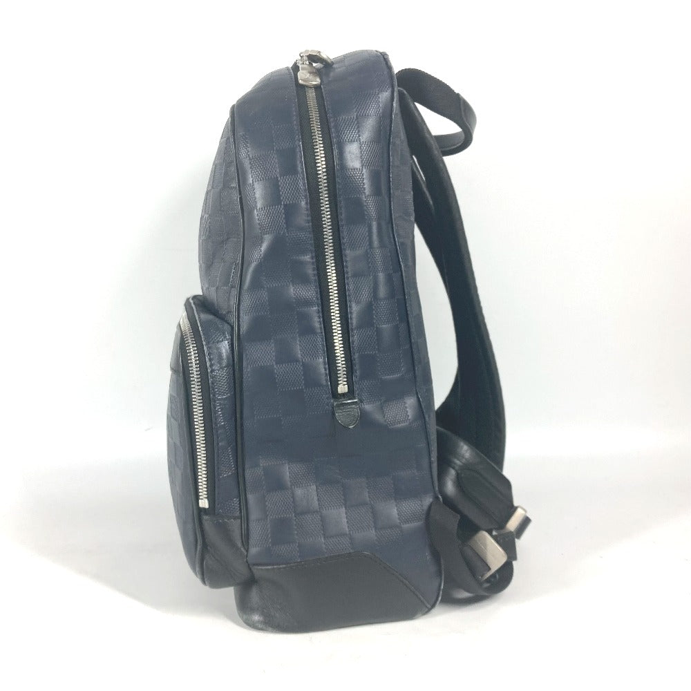 LOUIS VUITTON N40091 ダミエアンフィニ キャンパス バックパック カバン バイカラー リュックサック ダミエアンフィニレザー ユニセックス ネイビー - brandshop-reference