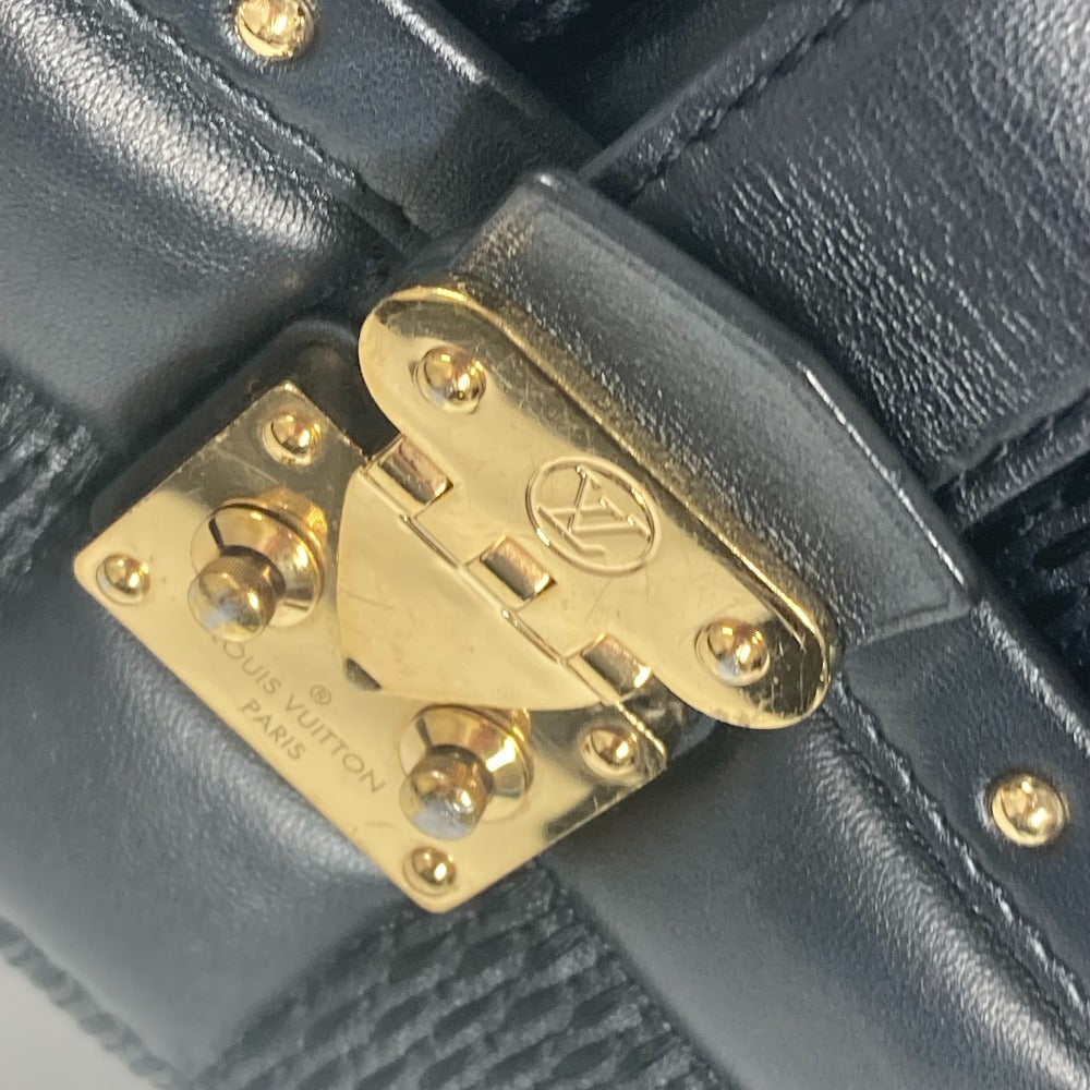 LOUIS VUITTON M59046 ダミエ ポシェット トロカ カバン 斜め掛け ポシェット クラッチバッグ 3WAYバッグ チェーンバッグ ショルダーバッグ レザー レディース ノワール ブラック
