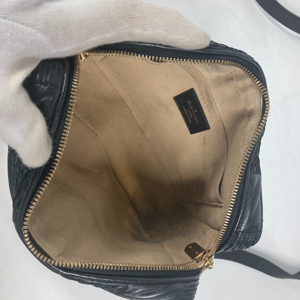 LOUIS VUITTON M59046 ダミエ ポシェット トロカ カバン 斜め掛け ポシェット クラッチバッグ 3WAYバッグ チェーンバッグ ショルダーバッグ レザー レディース ノワール ブラック
