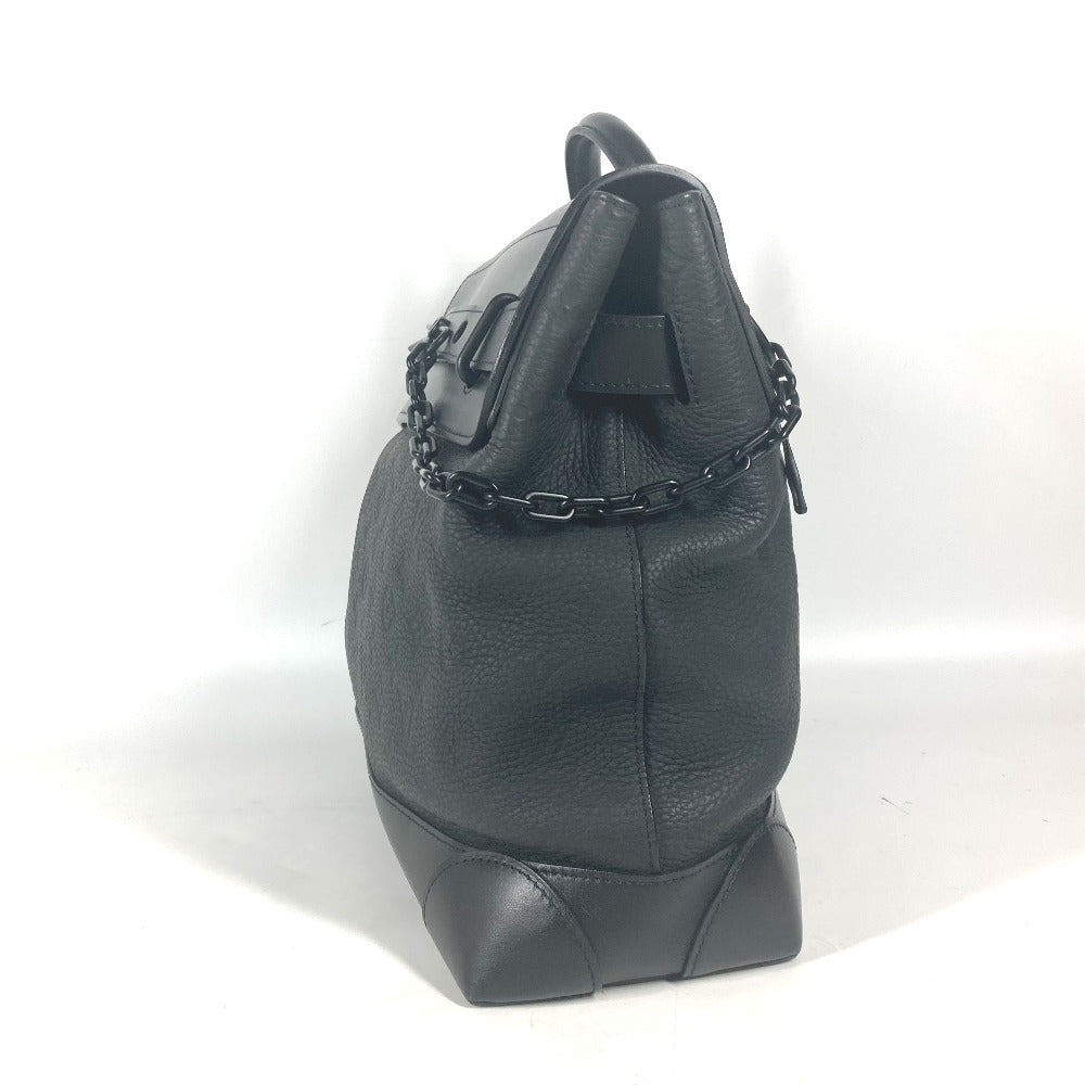 LOUIS VUITTON M55701 モノグラム スティーマーPM カバン 斜め掛け トートバッグ ハンドバッグ ショルダーバッグ トリヨンレザー ユニセックス ノワール ブラック