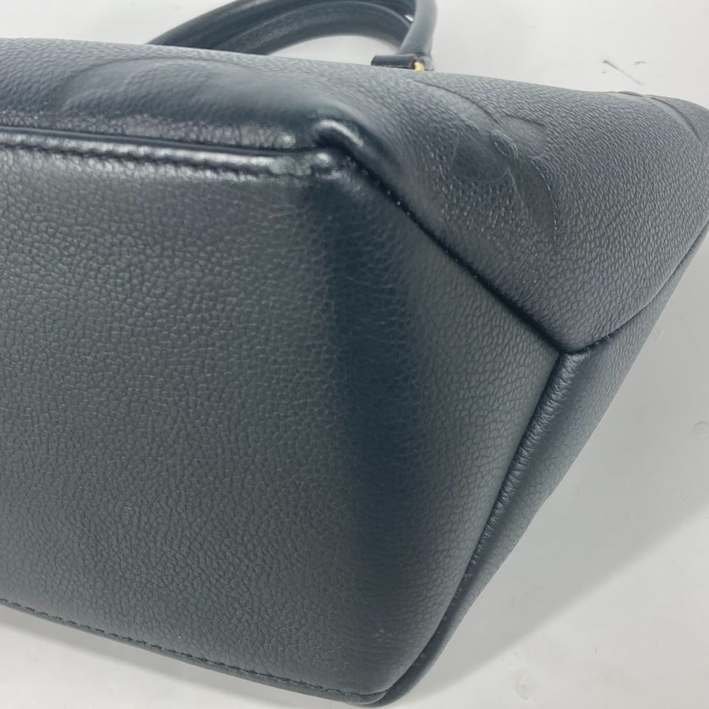 LOUIS VUITTON M58916 モノグラムアンプラント プティ・パレ PM カバン トートバッグ ハンドバッグ モノグラムアンプラントレザー レディース ノワール ブラック