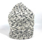 CHANEL ラインストーン ビーニー 帽子 ニット帽 ニットキャップ ニット帽 ウール/カシミヤ レディース ブラック - brandshop-reference