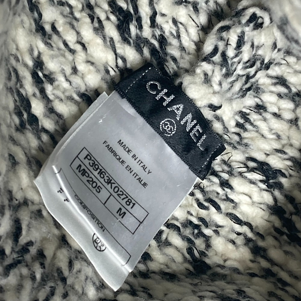 CHANEL ラインストーン ビーニー 帽子 ニット帽 ニットキャップ ニット帽 ウール/カシミヤ レディース ブラック - brandshop-reference