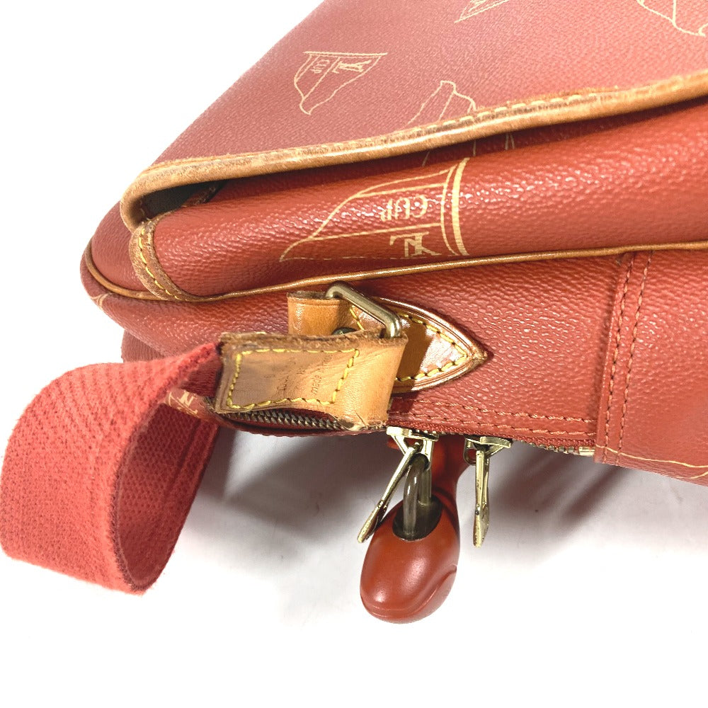 LOUIS VUITTON M80028 LVCUP Louis Vuitton Cup Calvi Bag, Crossbody Flap Messenger Bag, Shoulder Bag, Unisex Canvas, Abogani Orange