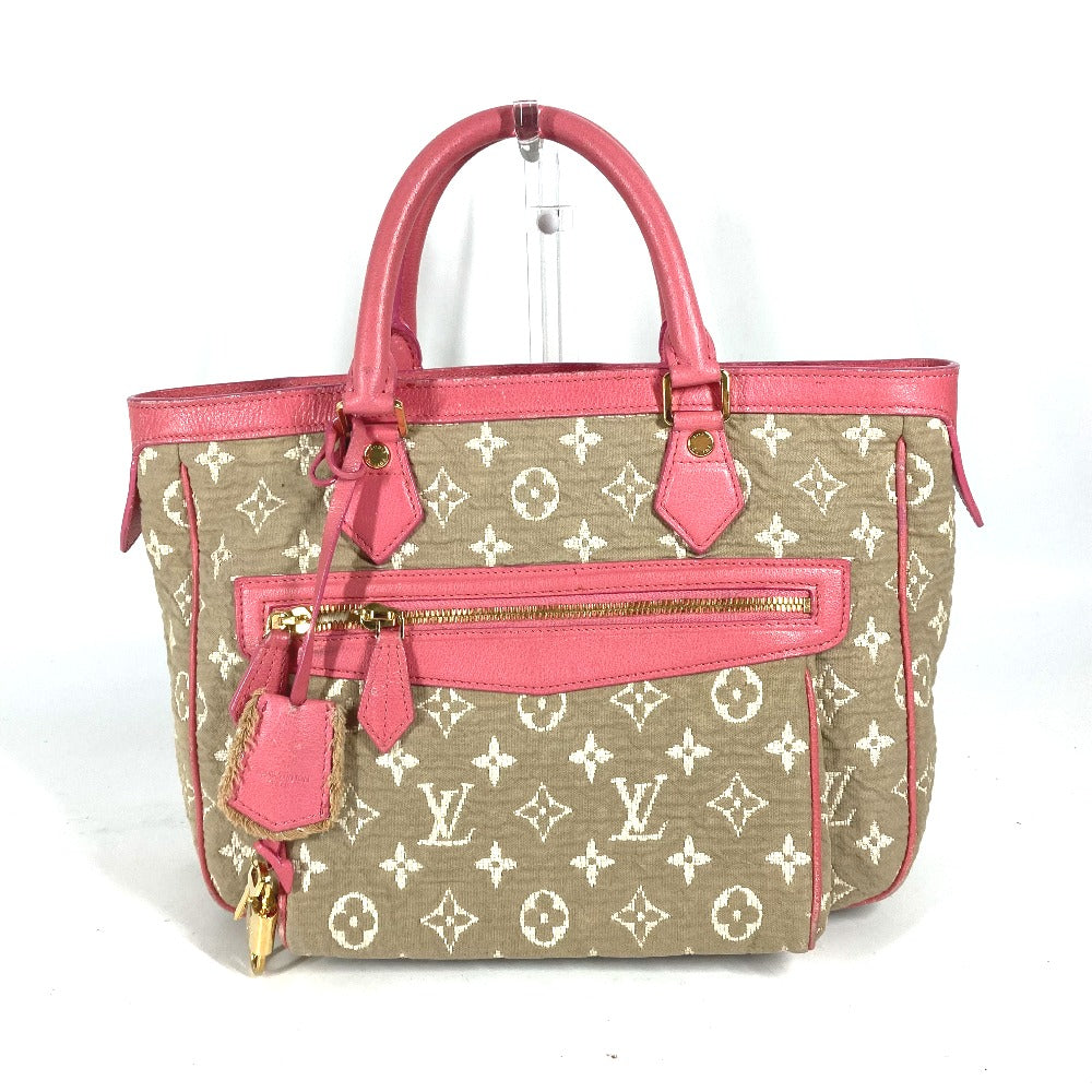 LOUIS VUITTON M93496 モノグラムサビア カバMM カバン ハンドバッグ バッグ トートバッグ レザー/キャンバス レディース ピンク