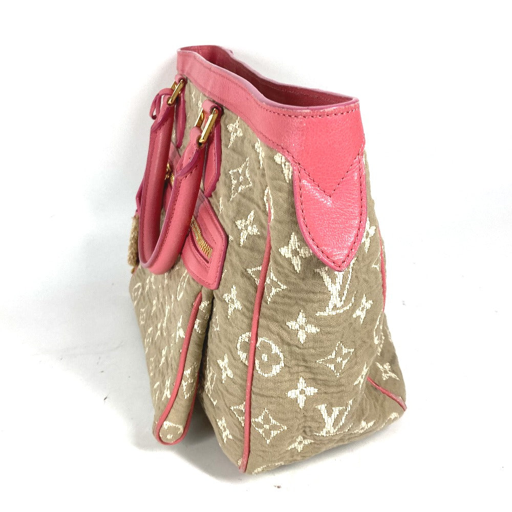 LOUIS VUITTON M93496 モノグラムサビア カバMM カバン ハンドバッグ バッグ トートバッグ レザー/キャンバス レディース ピンク