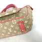 LOUIS VUITTON M93496 モノグラムサビア カバMM カバン ハンドバッグ バッグ トートバッグ レザー/キャンバス レディース ピンク