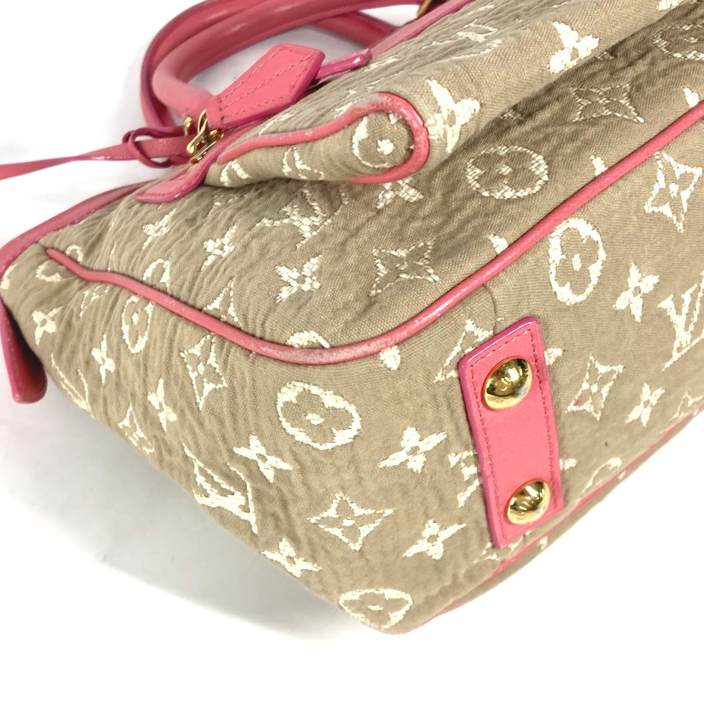 LOUIS VUITTON M93496 モノグラムサビア カバMM カバン ハンドバッグ バッグ トートバッグ レザー/キャンバス レディース ピンク