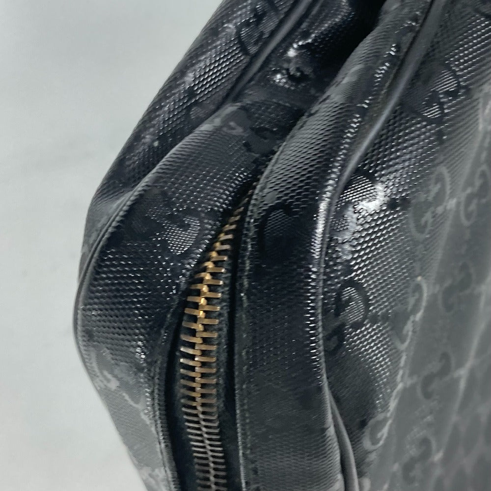 GUCCI 201480 GG Imprime Bag, Handbag, Tote Bag, Business Bag, GG Imprime, Unisex, Black
