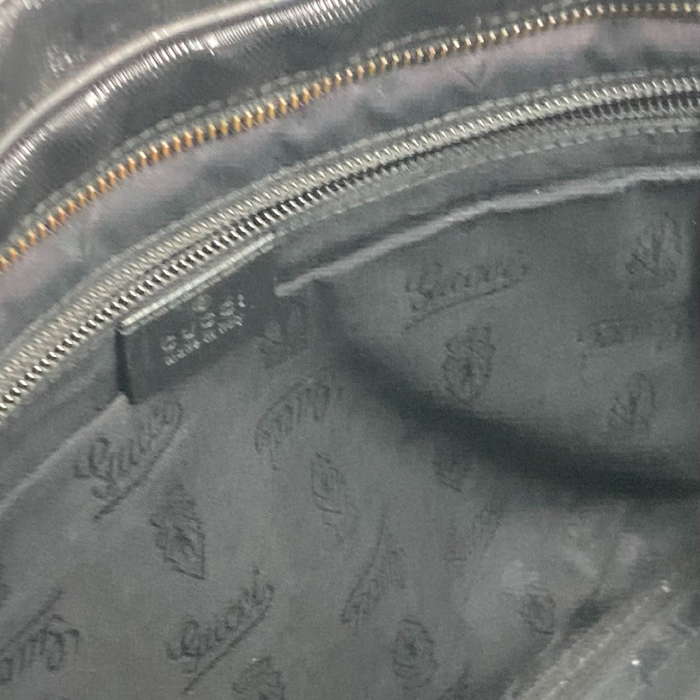 GUCCI 201480 GG Imprime Bag, Handbag, Tote Bag, Business Bag, GG Imprime, Unisex, Black