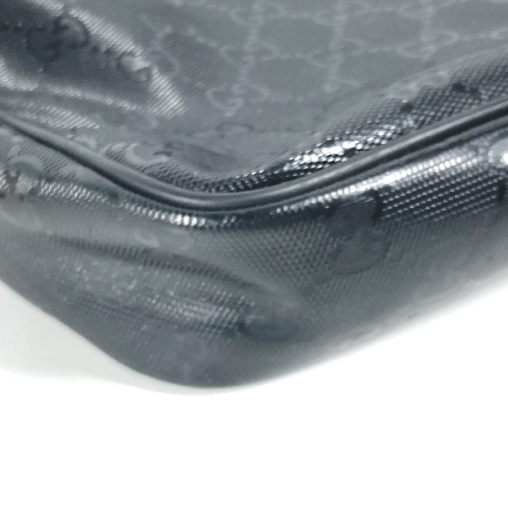 GUCCI 201480 GG Imprime Bag, Handbag, Tote Bag, Business Bag, GG Imprime, Unisex, Black