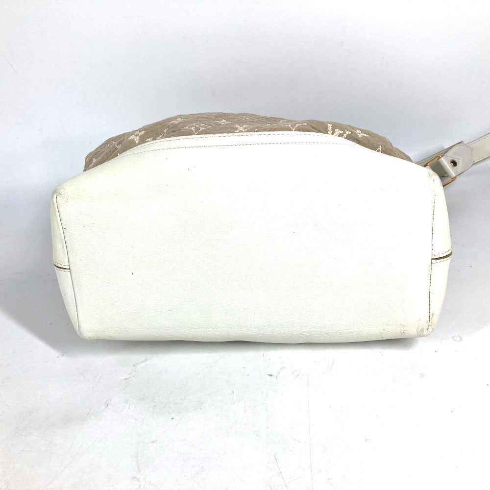 LOUIS VUITTON M93499 モノグラム サビア ブザスPM トートバッグ カバン 肩掛け バッグ ショルダーバッグ コットン レディース ベージュ