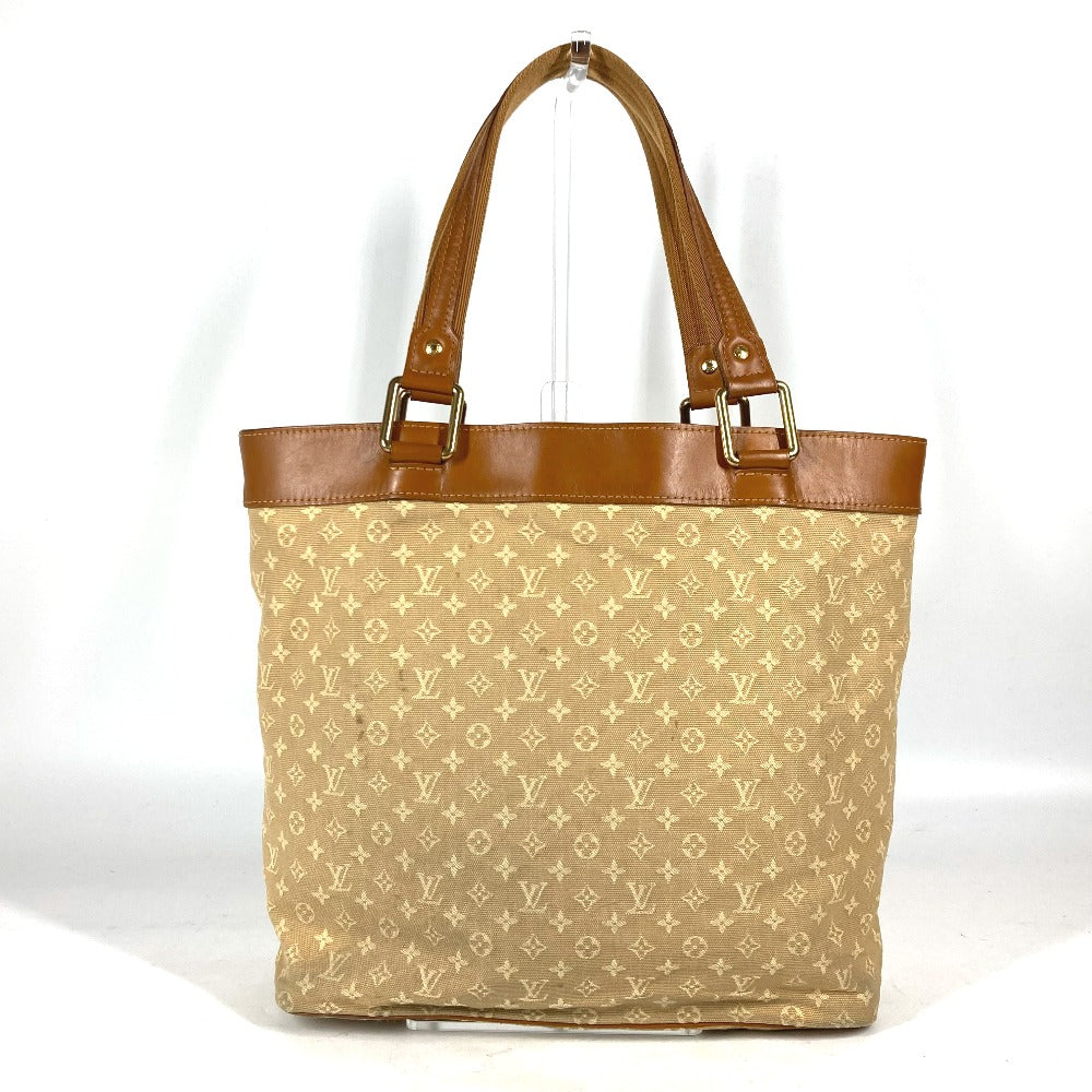 LOUIS VUITTON M92683 モノグラムミニ ルシーユGM カバン 肩掛け トートバッグ ショルダーバッグ モノグラムミニキャンバス レディース ベージュ