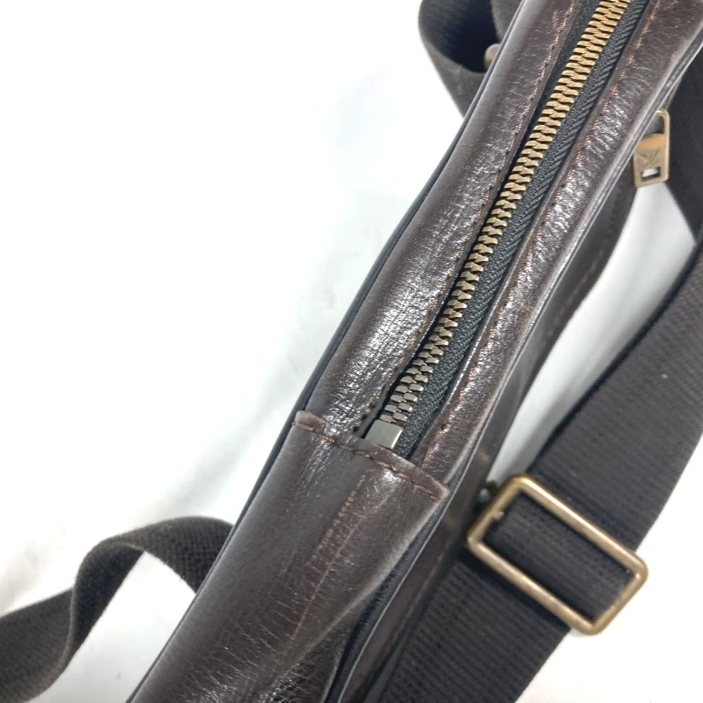 LOUIS VUITTON M92535 ユタ スィウ カバン ベルトバッグ ウエストポーチ ボディバッグ ユタレザー メンズ カフェ ブラウン