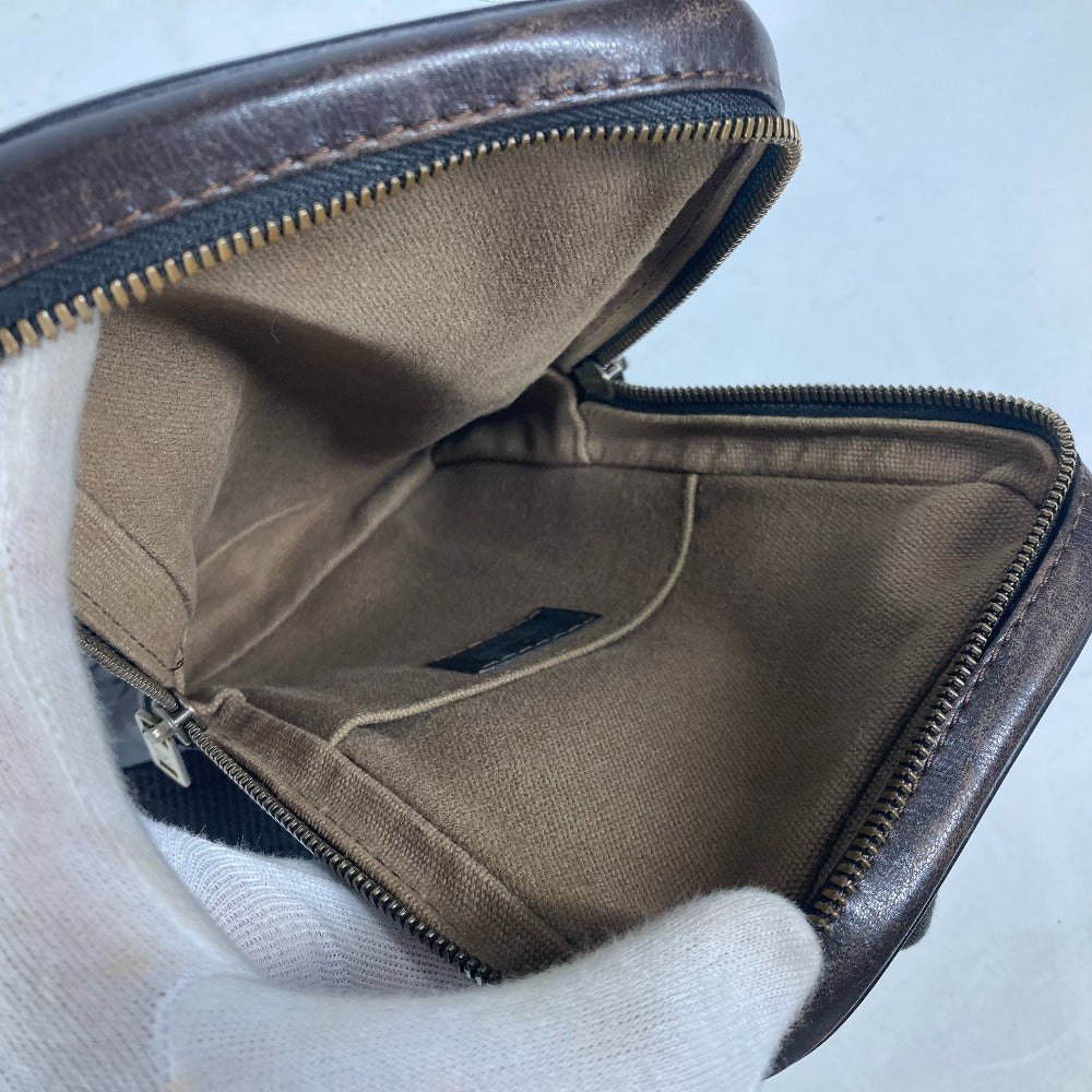 LOUIS VUITTON M92535 ユタ スィウ カバン ベルトバッグ ウエストポーチ ボディバッグ ユタレザー メンズ カフェ ブラウン