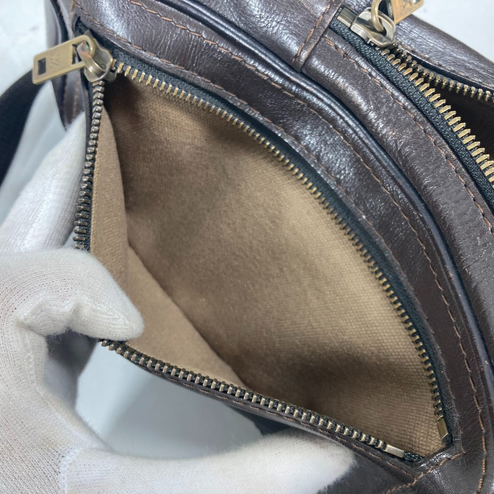 LOUIS VUITTON M92535 ユタ スィウ カバン ベルトバッグ ウエストポーチ ボディバッグ ユタレザー メンズ カフェ ブラウン