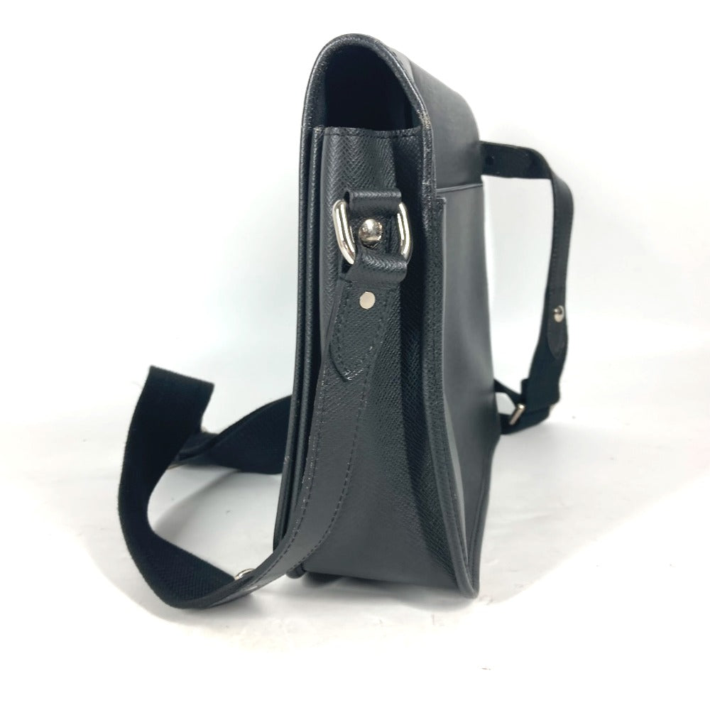 LOUIS VUITTON M32482 タイガ アンドレイ カバン フラップ 斜め掛け メッセンジャーバッグ ショルダーバッグ タイガレザー メンズ アルドワーズ ブラック