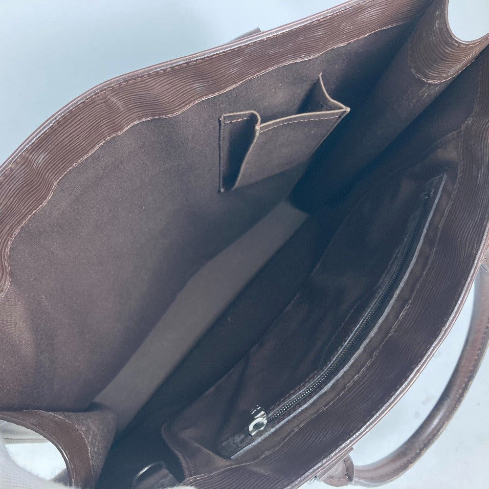 LOUIS VUITTON M5908D エピ サックプラ カバン ハンドバッグ 縦型 ハンドバッグ エピレザー ユニセックス モカ ブラウン