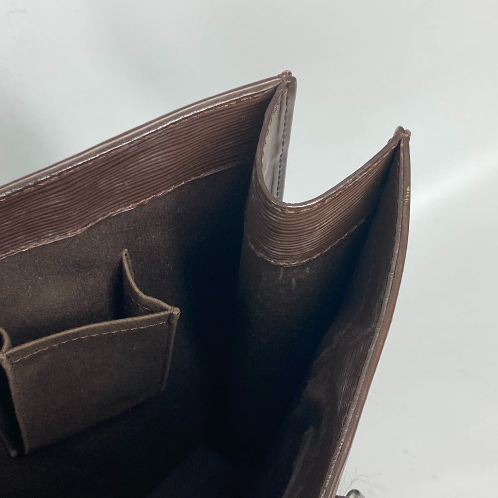 LOUIS VUITTON M5908D エピ サックプラ カバン ハンドバッグ 縦型 ハンドバッグ エピレザー ユニセックス モカ ブラウン