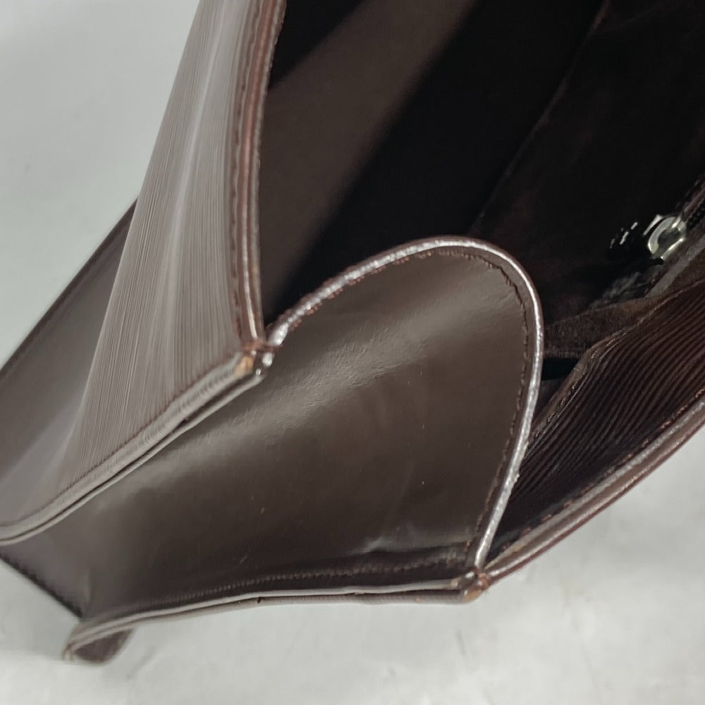 LOUIS VUITTON M5908D エピ サックプラ カバン ハンドバッグ 縦型 ハンドバッグ エピレザー ユニセックス モカ ブラウン