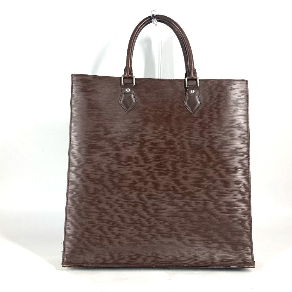 LOUIS VUITTON M5908D エピ サックプラ カバン ハンドバッグ 縦型 ハンドバッグ エピレザー ユニセックス モカ ブラウン
