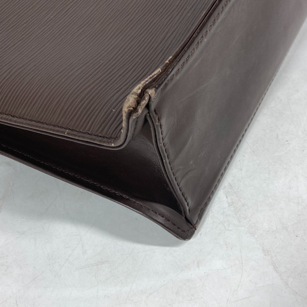 LOUIS VUITTON M5908D エピ サックプラ カバン ハンドバッグ 縦型 ハンドバッグ エピレザー ユニセックス モカ ブラウン