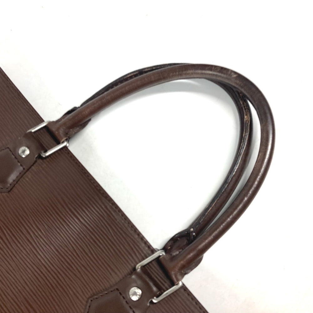 LOUIS VUITTON M5908D エピ サックプラ カバン ハンドバッグ 縦型 ハンドバッグ エピレザー ユニセックス モカ ブラウン