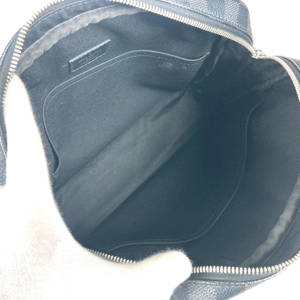 LOUIS VUITTON N41408 ダミエグラフィット デイトンPM カバン メッセンジャーバッグ 斜め掛け ショルダーバッグ ダミエグラフィットキャンバス メンズ ブラック