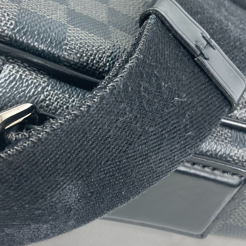 LOUIS VUITTON N41408 ダミエグラフィット デイトンPM カバン メッセンジャーバッグ 斜め掛け ショルダーバッグ ダミエグラフィットキャンバス メンズ ブラック