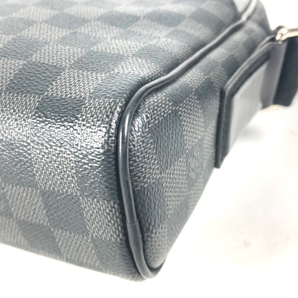 LOUIS VUITTON N41408 ダミエグラフィット デイトンPM カバン メッセンジャーバッグ 斜め掛け ショルダーバッグ ダミエグラフィットキャンバス メンズ ブラック