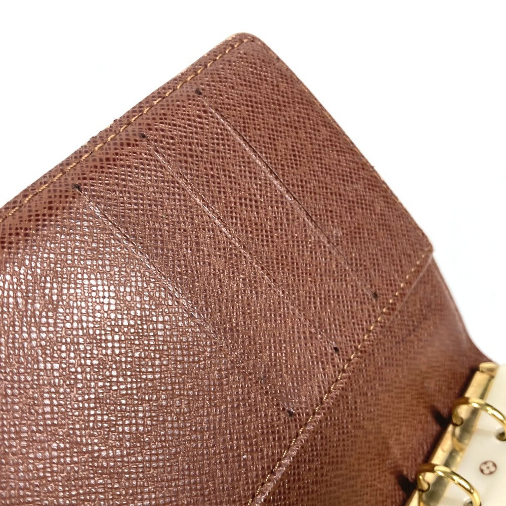 LOUIS VUITTON R20011 モノグラム パンダ アジェンダPM 村上隆コラボ 手帳カバー モノグラムキャンバス レディース ブラウン