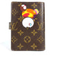 LOUIS VUITTON R20011 モノグラム パンダ アジェンダPM 村上隆コラボ 手帳カバー モノグラムキャンバス レディース ブラウン