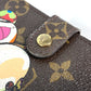 LOUIS VUITTON R20011 モノグラム パンダ アジェンダPM 村上隆コラボ 手帳カバー モノグラムキャンバス レディース ブラウン