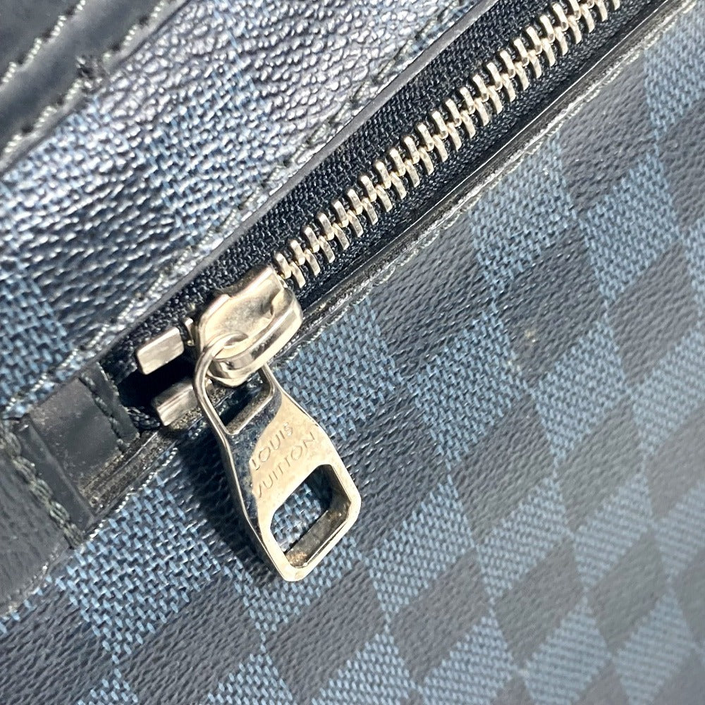 LOUIS VUITTON N41348 Damier Cobalt Messenger Greenwich Crossbody Shoulder Bag in Damier Cobalt Canvas, Navy