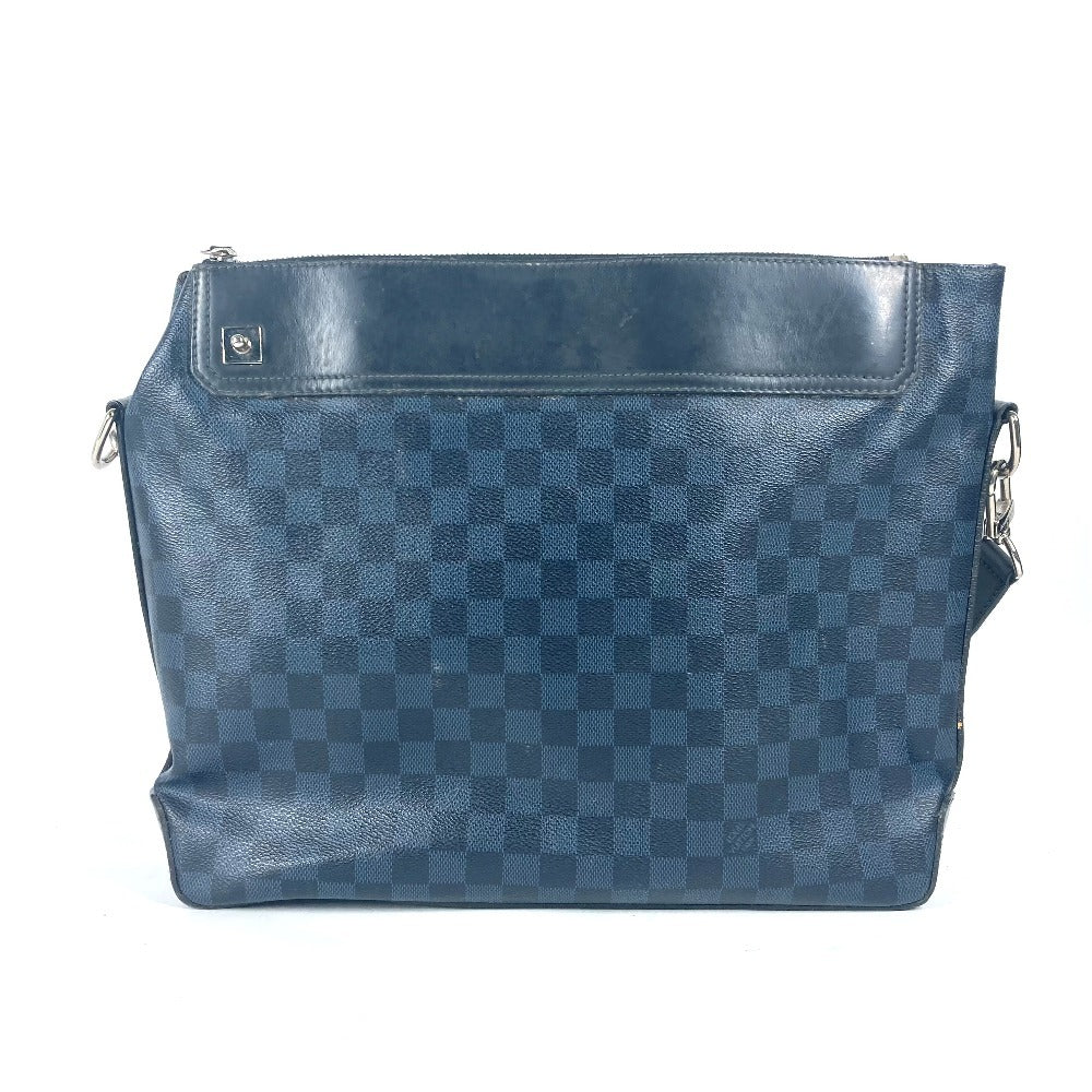 LOUIS VUITTON N41348 Damier Cobalt Messenger Greenwich Crossbody Shoulder Bag in Damier Cobalt Canvas, Navy