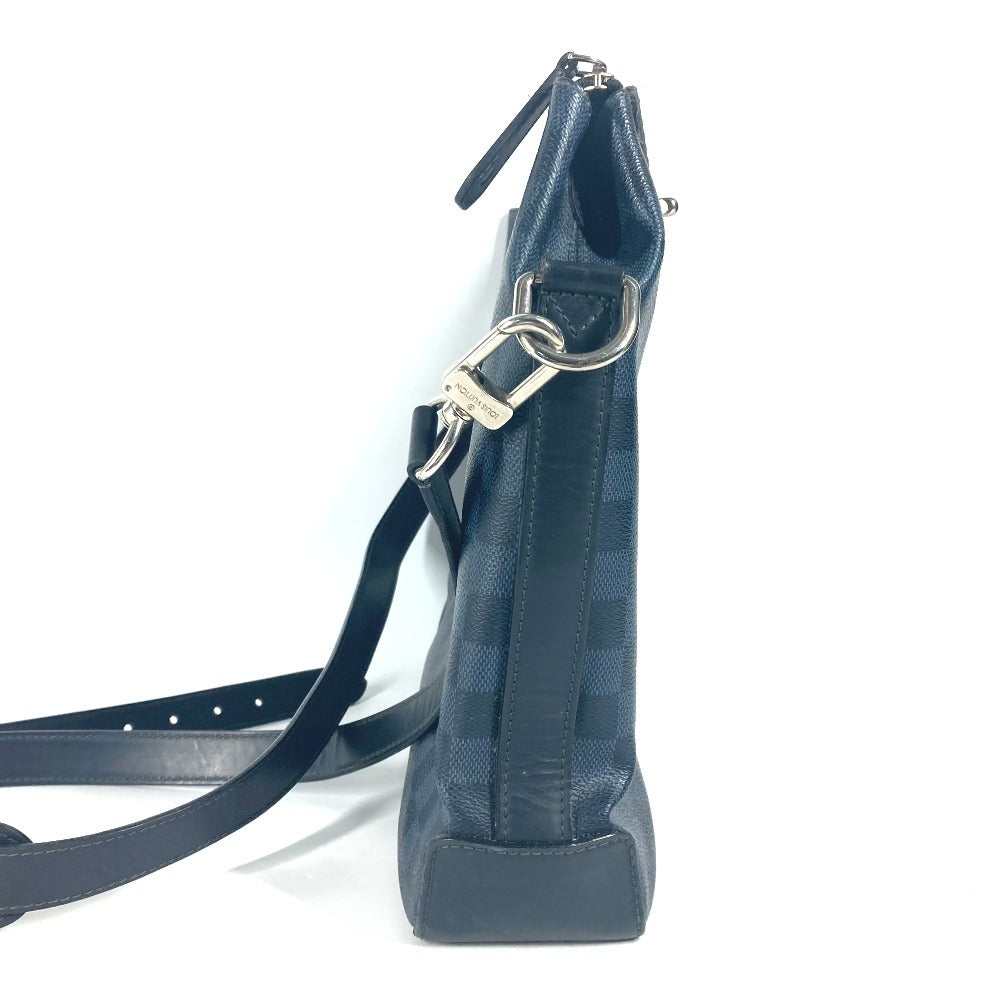 LOUIS VUITTON N41348 Damier Cobalt Messenger Greenwich Crossbody Shoulder Bag in Damier Cobalt Canvas, Navy