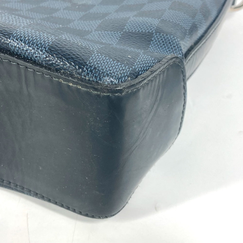 LOUIS VUITTON N41348 Damier Cobalt Messenger Greenwich Crossbody Shoulder Bag in Damier Cobalt Canvas, Navy