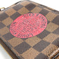 LOUIS VUITTON N58011 ダミエ T＆B ミニ ポシェット アクセソワール カバン アクセサリーポーチ チェーン ハンドバッグ ダミエキャンバス レディース エベヌ ブラウン