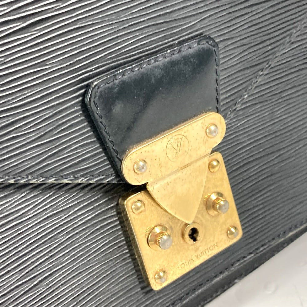 LOUIS VUITTON M52122 エピ モンソー カバン ビジネスバッグ ハンドバッグ エピレザー メンズ ノワール ブラック