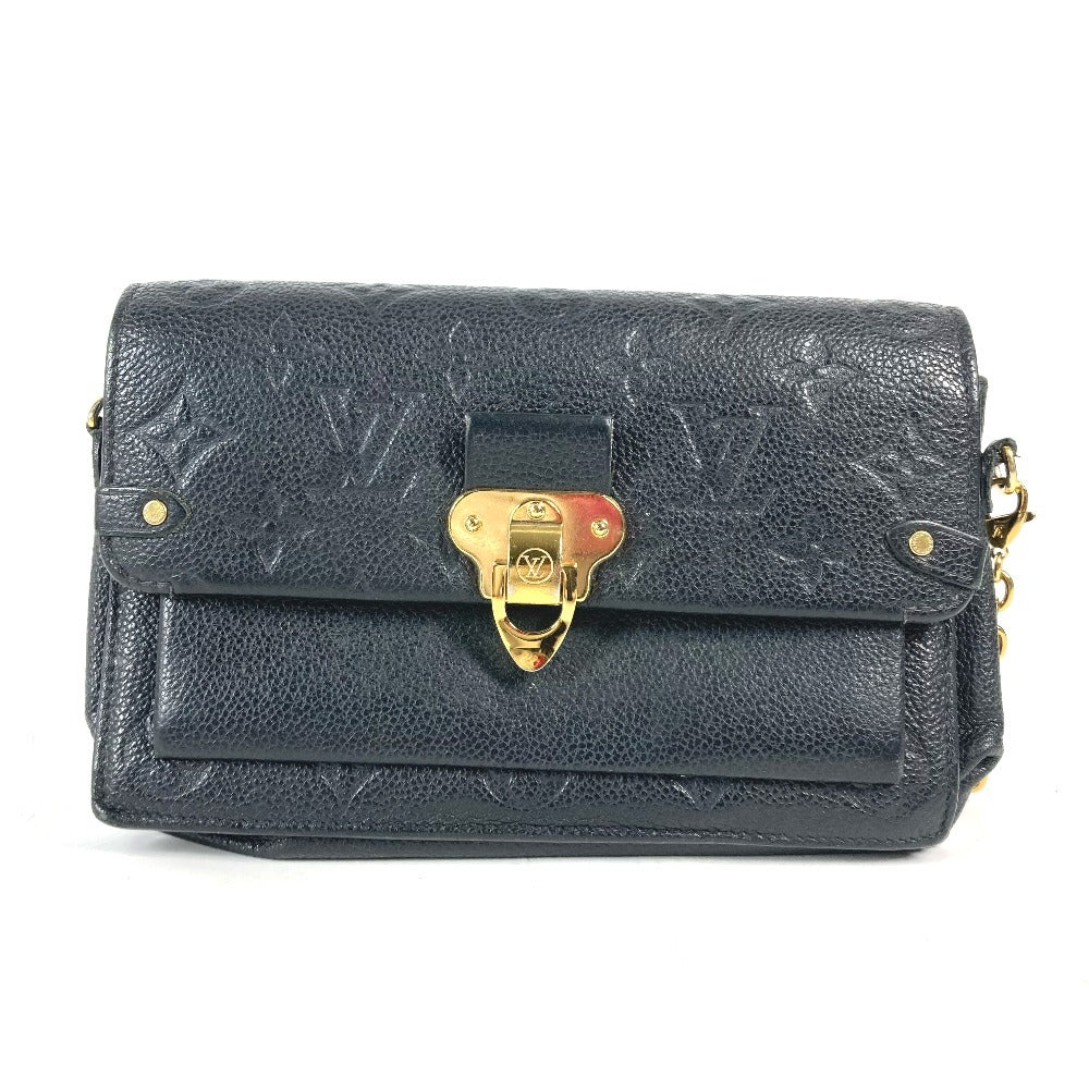 LOUIS VUITTON M67839 モノグラムアンプラント ポルトフォイユ・ヴァヴァン チェーンウォレット カバン ショルダーバッグ 長財布 モノグラムアンプラントレザー レディース ノワール ブラック