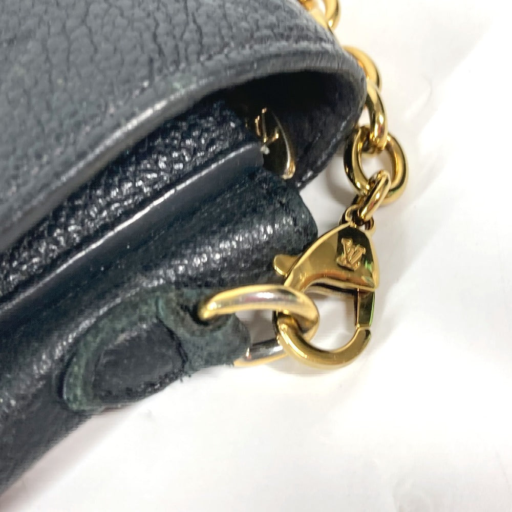 LOUIS VUITTON M67839 モノグラムアンプラント ポルトフォイユ・ヴァヴァン チェーンウォレット カバン ショルダーバッグ 長財布 モノグラムアンプラントレザー レディース ノワール ブラック