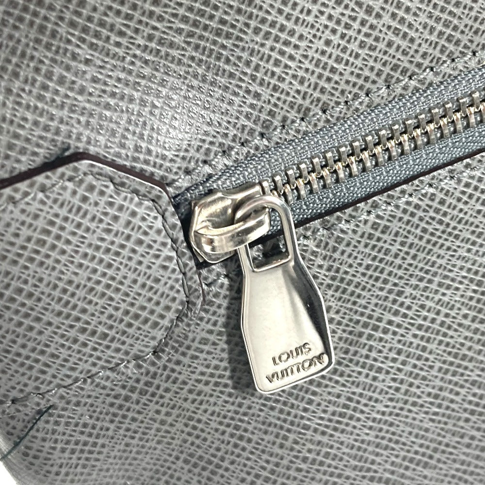 LOUIS VUITTON M32630 タイガ サシャ カバン 斜め掛け ポシェット ショルダーバッグ タイガレザー メンズ グラシエ グレー