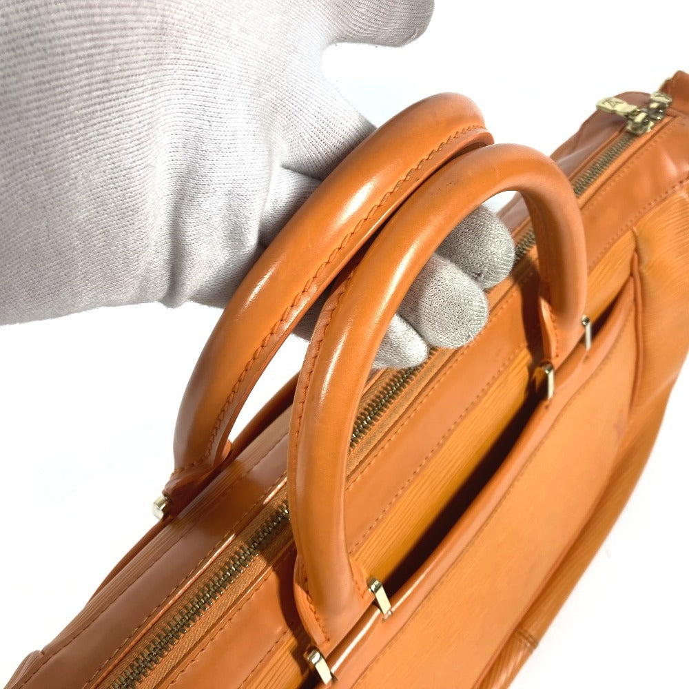 LOUIS VUITTON M5910H エピ ダヌーラMM カバン トートバッグ ハンドバッグ エピレザー レディース マンダリンオレンジ オレンジ