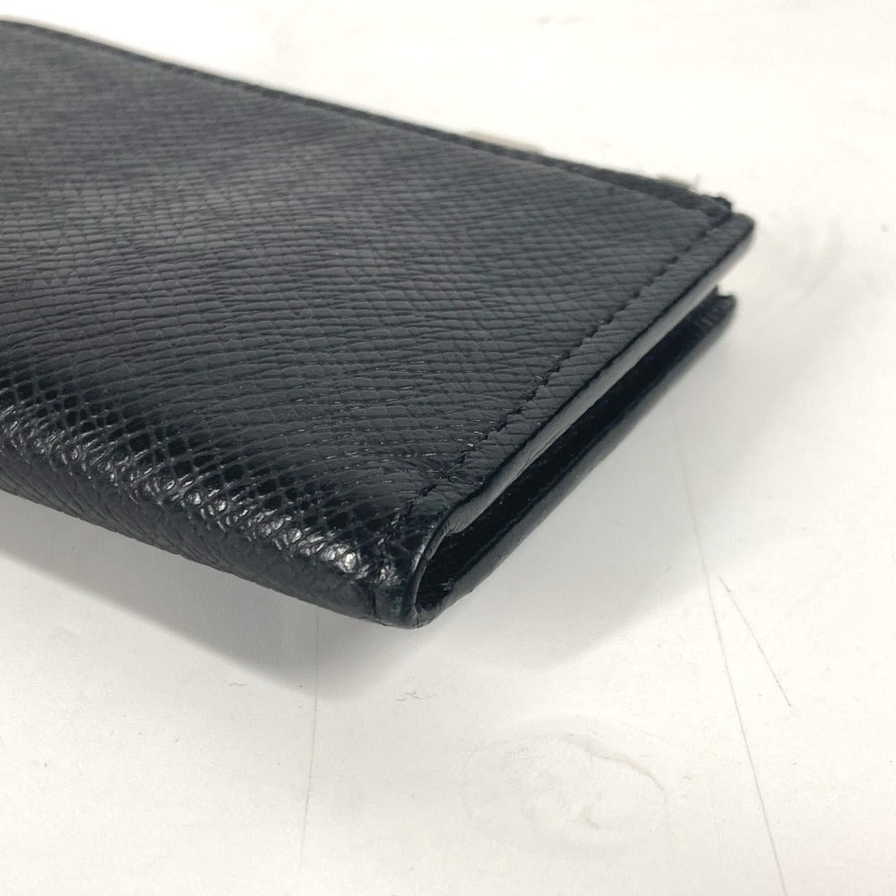 LOUIS VUITTON M63375 タイガ ポルトモネジュール 財布 小銭入れ L字ファスナー コインケース タイガレザー ユニセックス ブラック