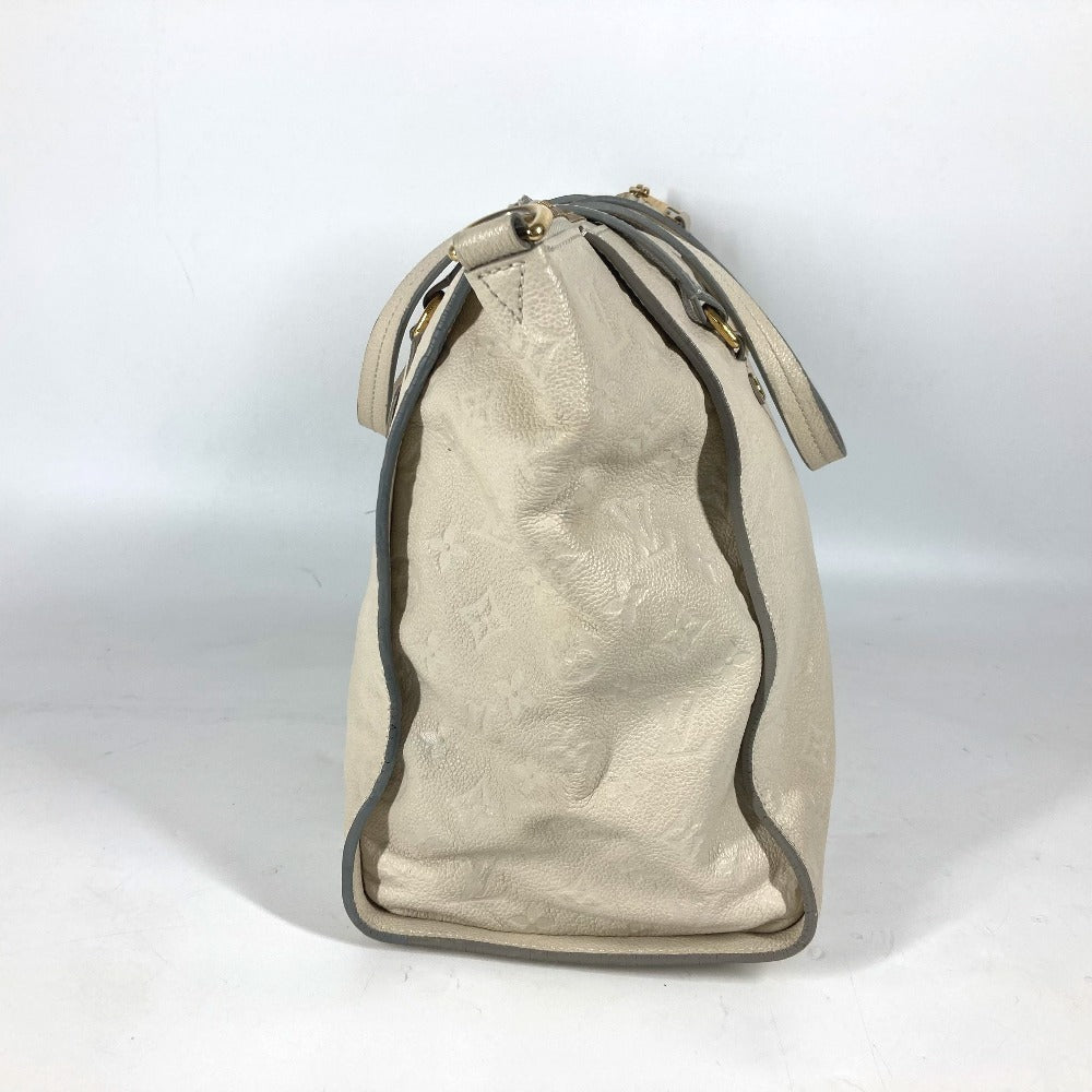 LOUIS VUITTON M93411 モノグラムアンプラント ルミニューズPM カバン トートバッグ 肩掛け ショルダーバッグ モノグラムアンプラントレザー レディース ネージュ ホワイト