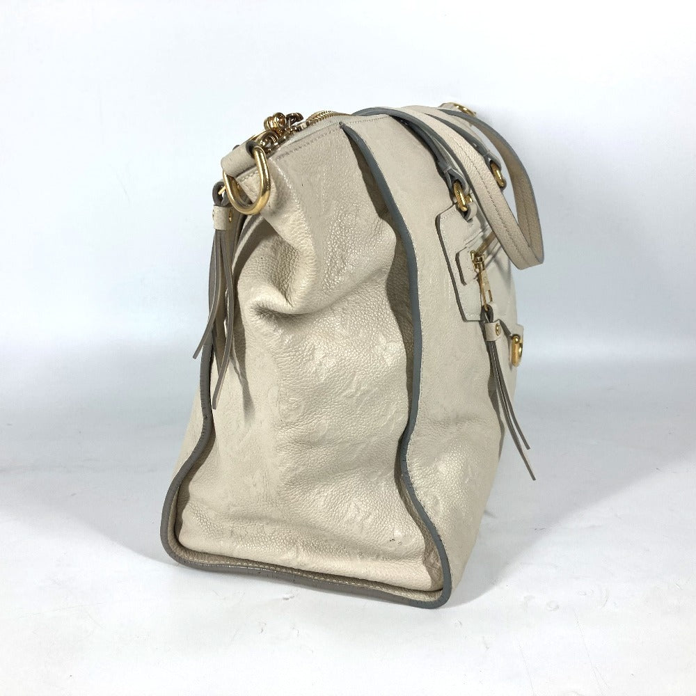 LOUIS VUITTON M93411 モノグラムアンプラント ルミニューズPM カバン トートバッグ 肩掛け ショルダーバッグ モノグラムアンプラントレザー レディース ネージュ ホワイト