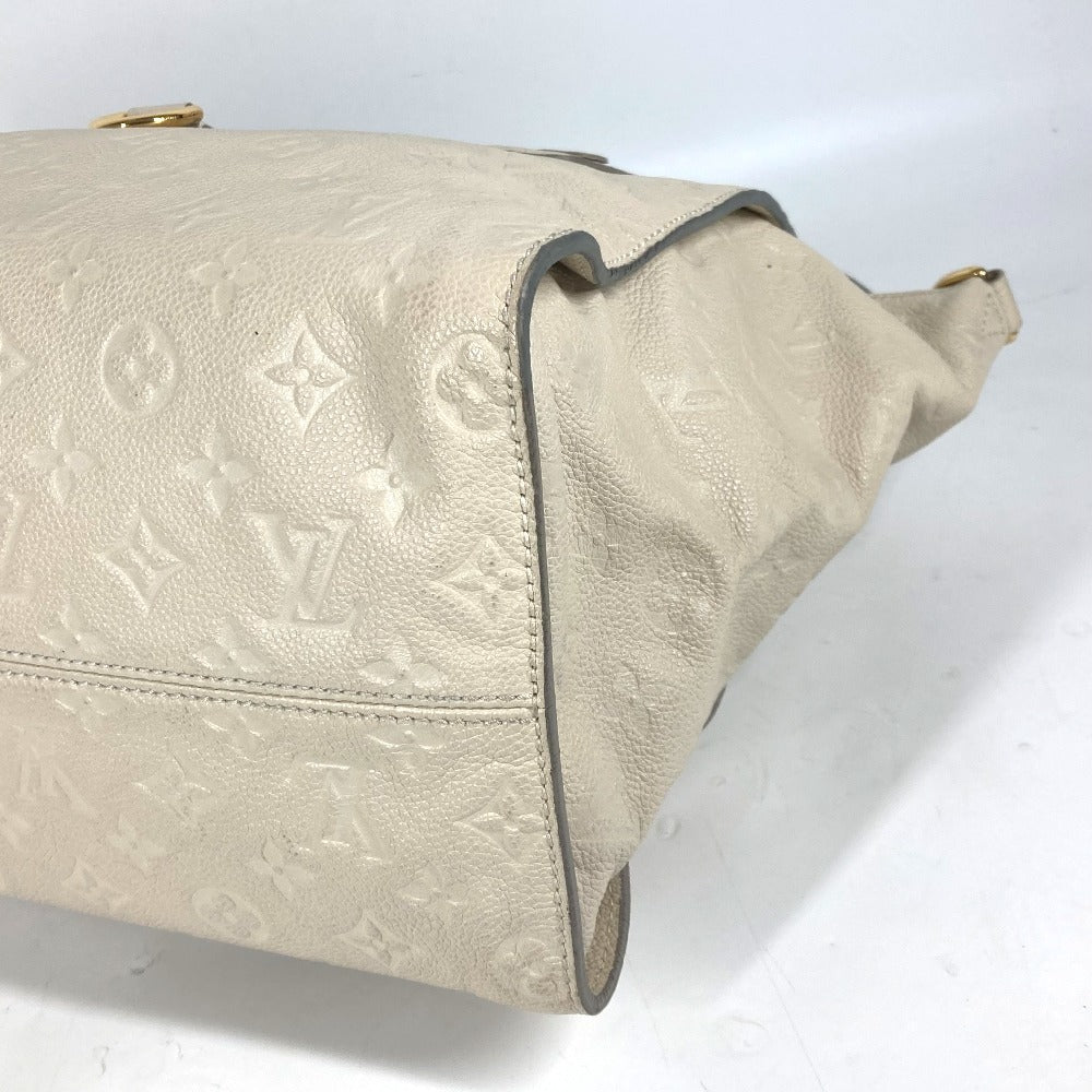 LOUIS VUITTON M93411 モノグラムアンプラント ルミニューズPM カバン トートバッグ 肩掛け ショルダーバッグ モノグラムアンプラントレザー レディース ネージュ ホワイト