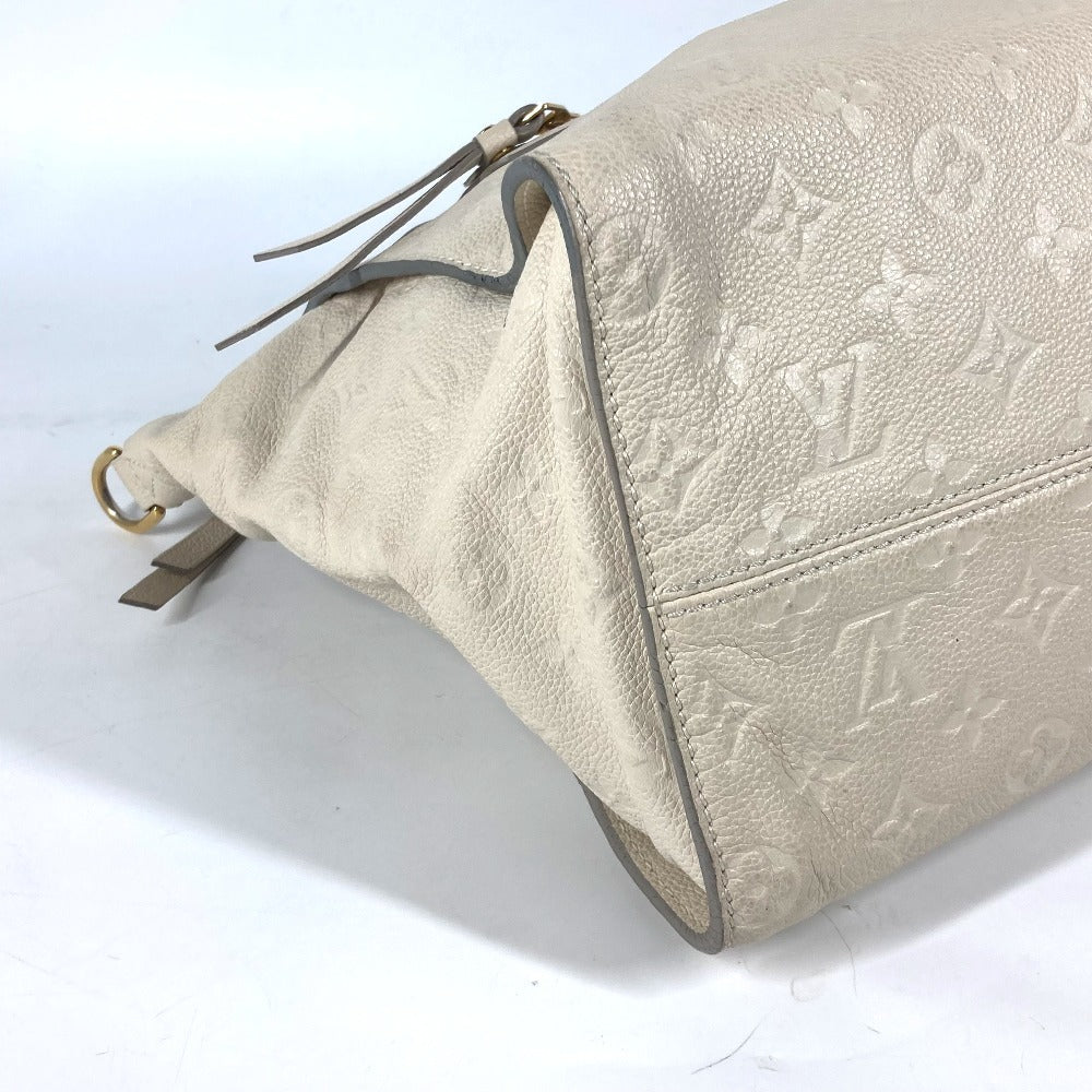 LOUIS VUITTON M93411 モノグラムアンプラント ルミニューズPM カバン トートバッグ 肩掛け ショルダーバッグ モノグラムアンプラントレザー レディース ネージュ ホワイト